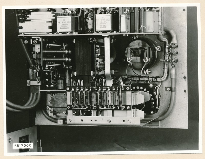 TFH Verstärkergerät, Bild 7, Foto 9. Oktober 1958 (www.industriesalon.de CC BY-SA)