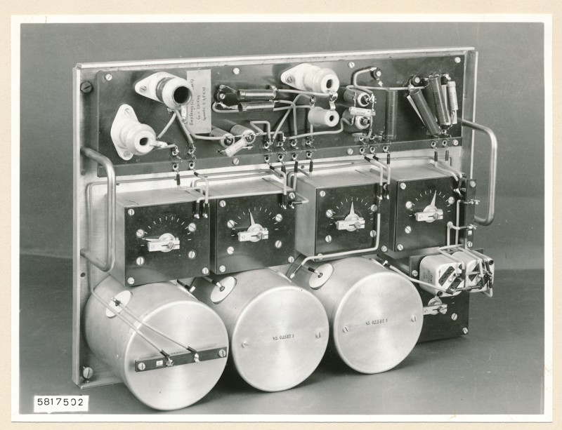 TFH Verstärkergerät, Bild 9, Foto 9. Oktober 1958 (www.industriesalon.de CC BY-SA)