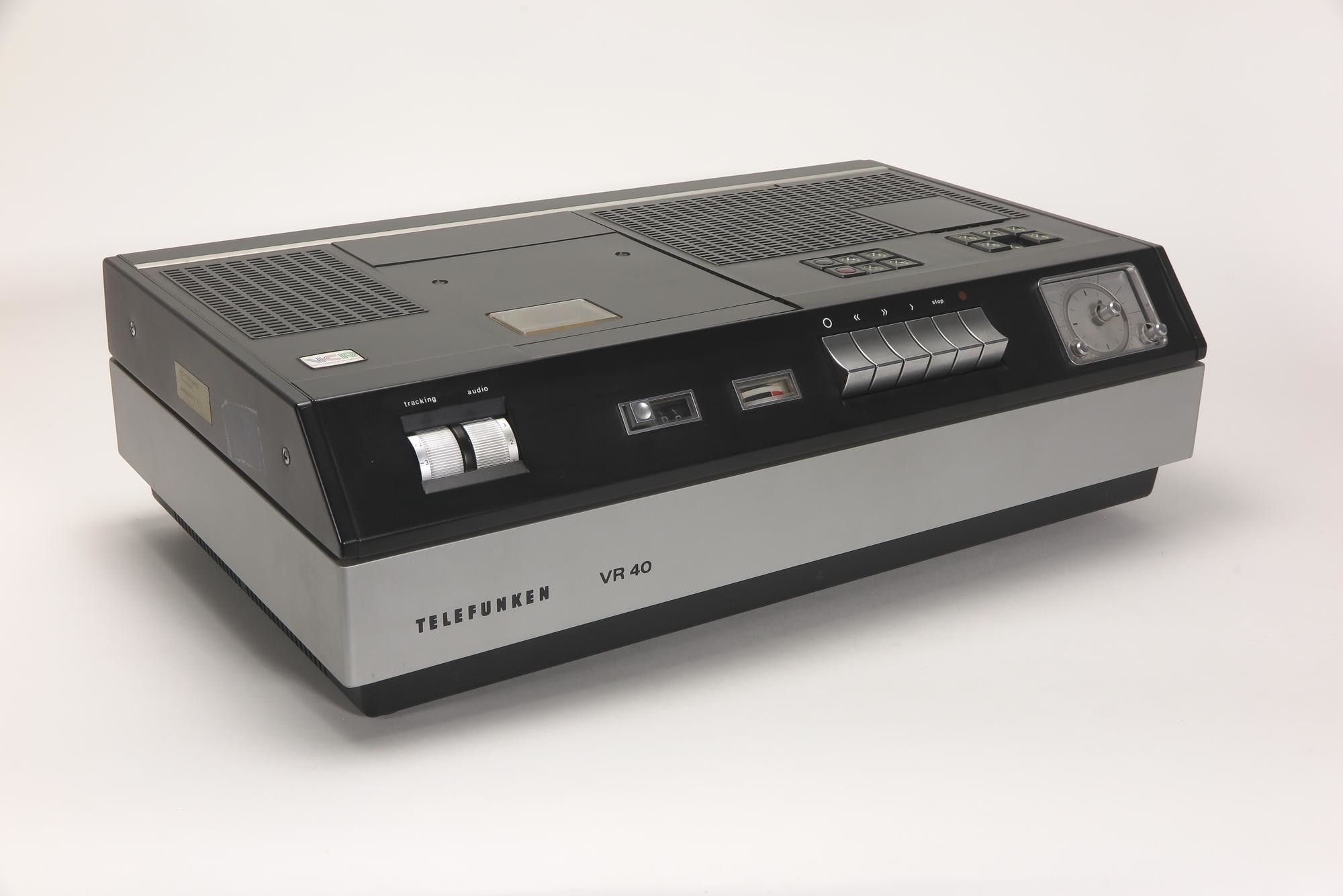 Videorecorder Telefunken VR 40 (Stiftung Deutsches Technikmuseum Berlin CC0)
