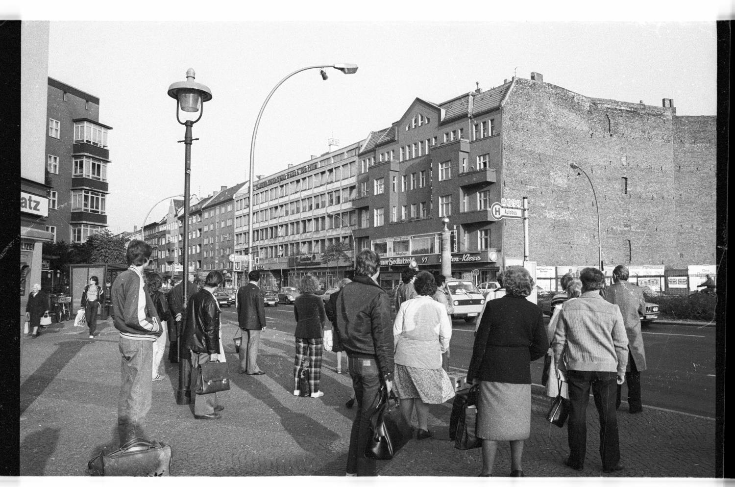 Kleinbildnegativ: Innsbrucker Platz, 1982 (Museen Tempelhof-Schöneberg/Jürgen Henschel RR-F)