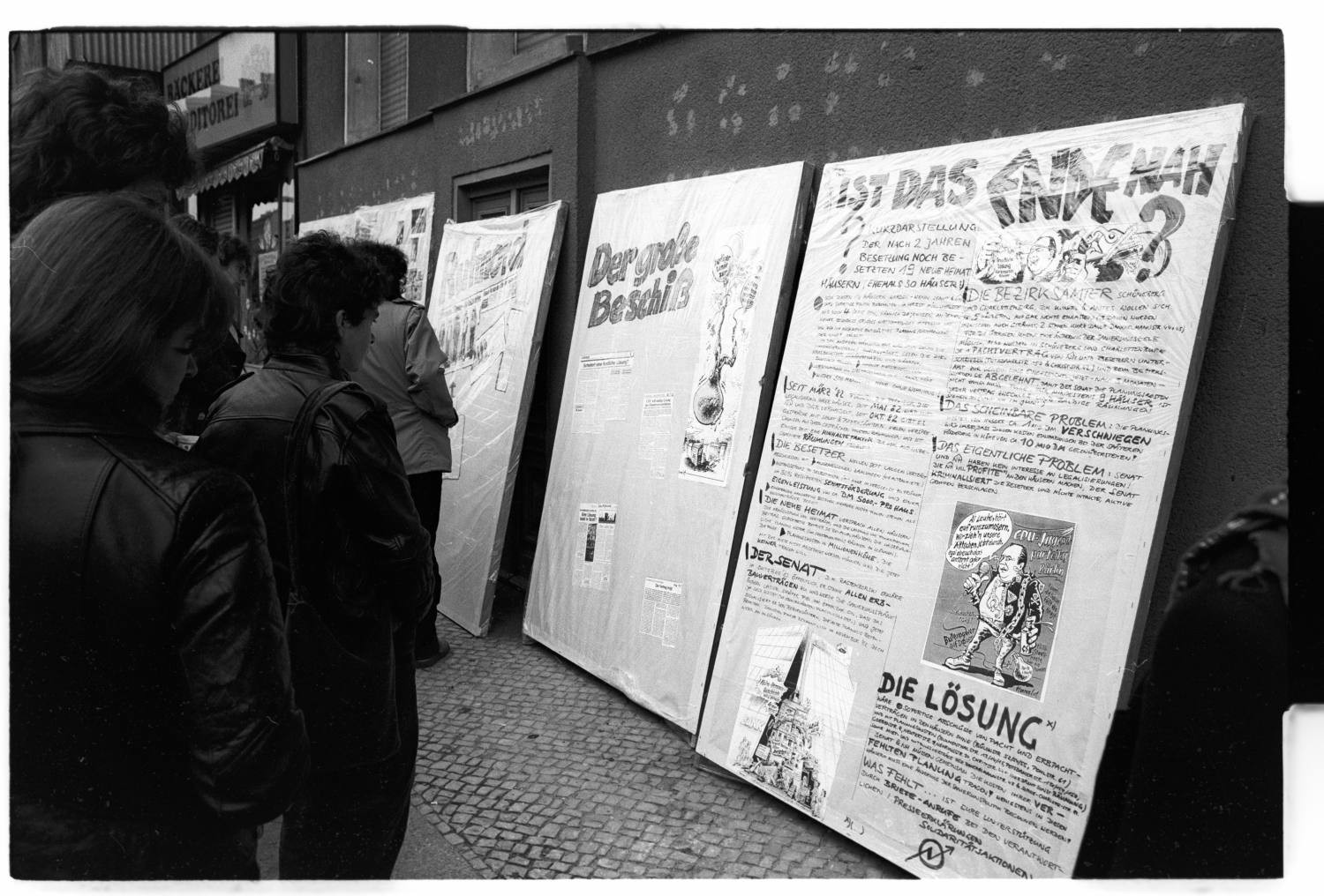 Kleinbildnegative: Straßenfest in der Bülowstraße, 1983 (Museen Tempelhof-Schöneberg/Jürgen Henschel RR-F)