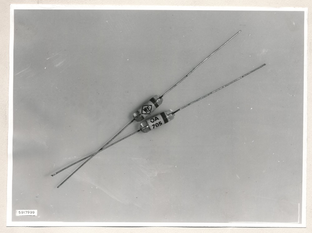 Diode WF OAA 646, Bild 2; Foto, 27. Februar 1959 (www.industriesalon.de CC BY-SA)