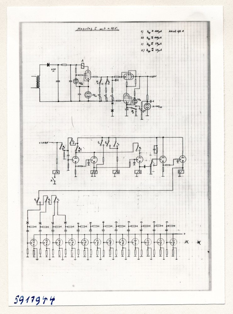Repro Skizze von Schaltungen, Bild 3; Foto, 19. Februar 1959 (www.industriesalon.de CC BY-SA)