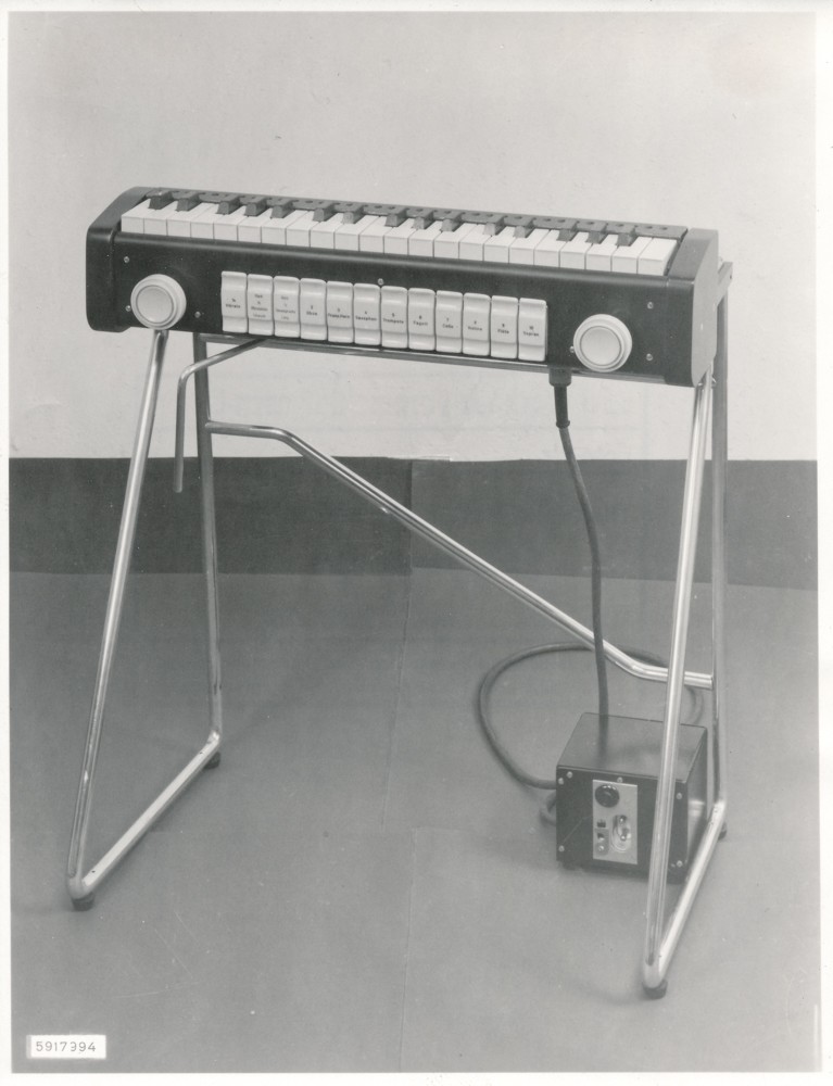 Vocata Orgel, Gesamtansicht; Foto, 23. Februar 1959 (www.industriesalon.de CC BY-SA)