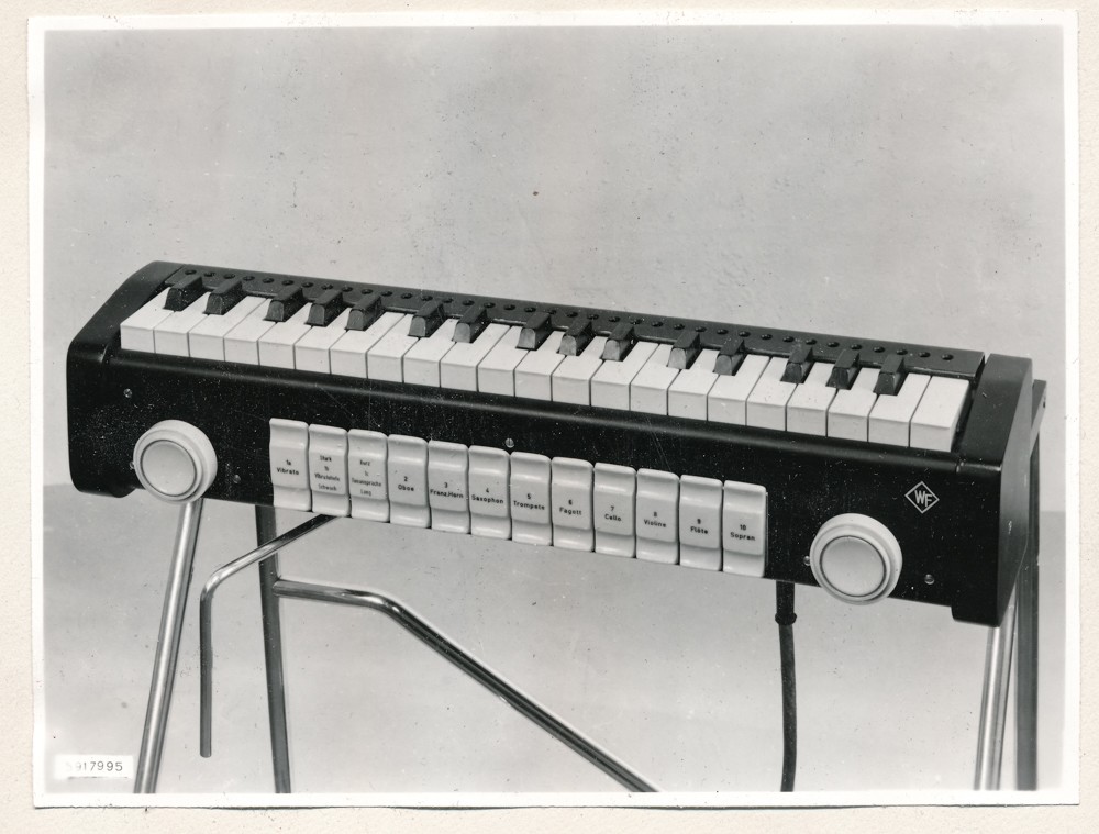 Vocata Orgel, Teilansicht; Foto, 23. Februar 1959 (www.industriesalon.de CC BY-SA)