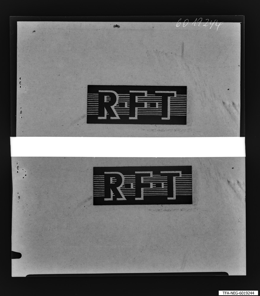 Findbucheintrag: Repro RFF-Zeichen 5 cm; Foto, 11. Mai 1960 (www.industriesalon.de CC BY-SA)