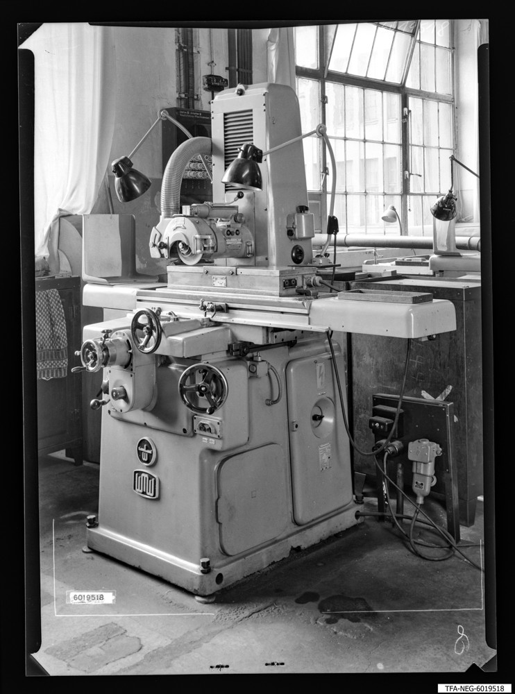 Findbucheintrag: Werkzeugmaschine Flächenmaschine SFW 200x600; Foto, 26. September 1960 (www.industriesalon.de CC BY-SA)