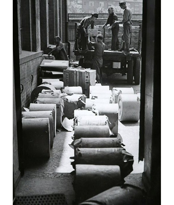Reparationsleistungen an UDSSR; Foto, 1947 (www.industriesalon.de CC BY-SA)