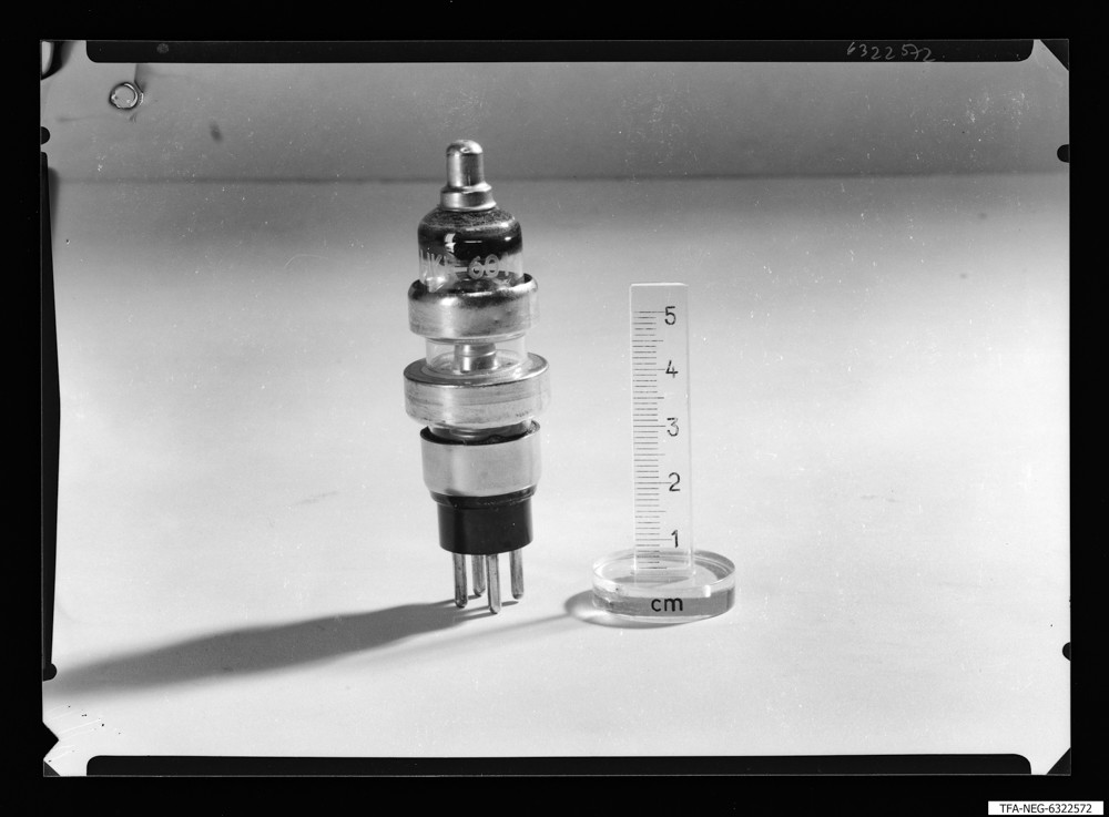 HKR 601 "WF" mit Maßstab; Foto 1963 (www.industriesalon.de CC BY-SA)