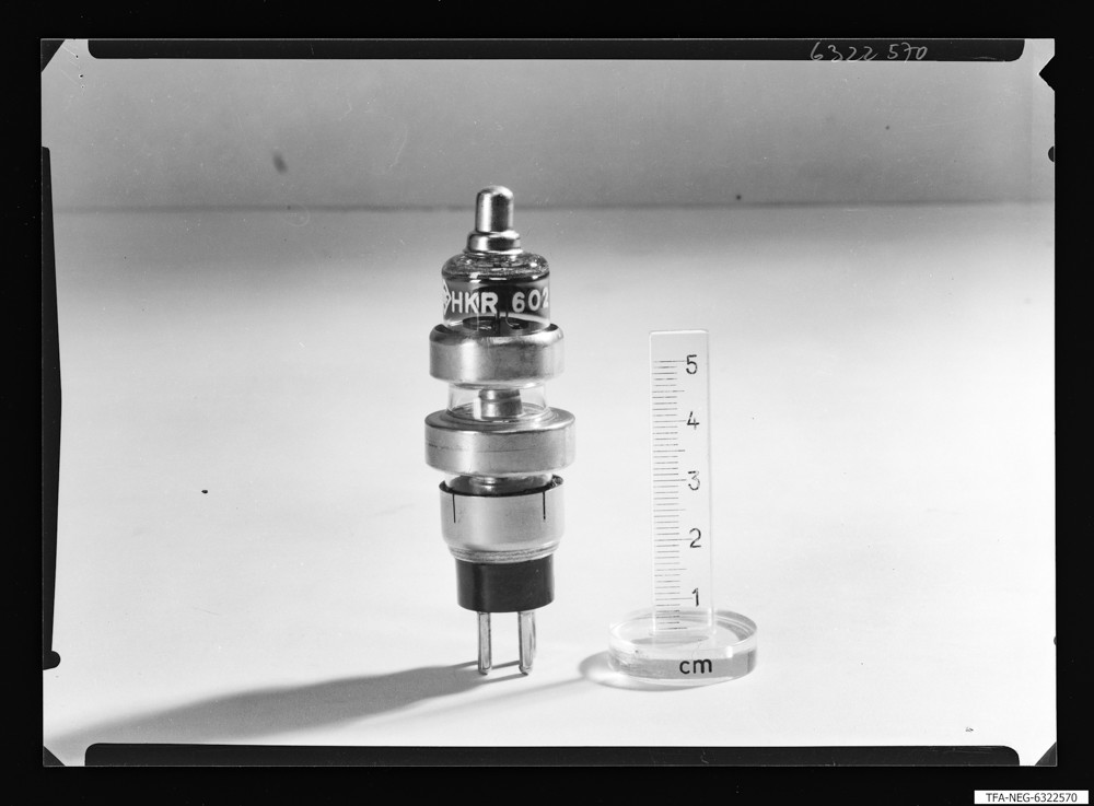 HKR 602 "WF" mit Maßstab; Foto 1963 (www.industriesalon.de CC BY-SA)