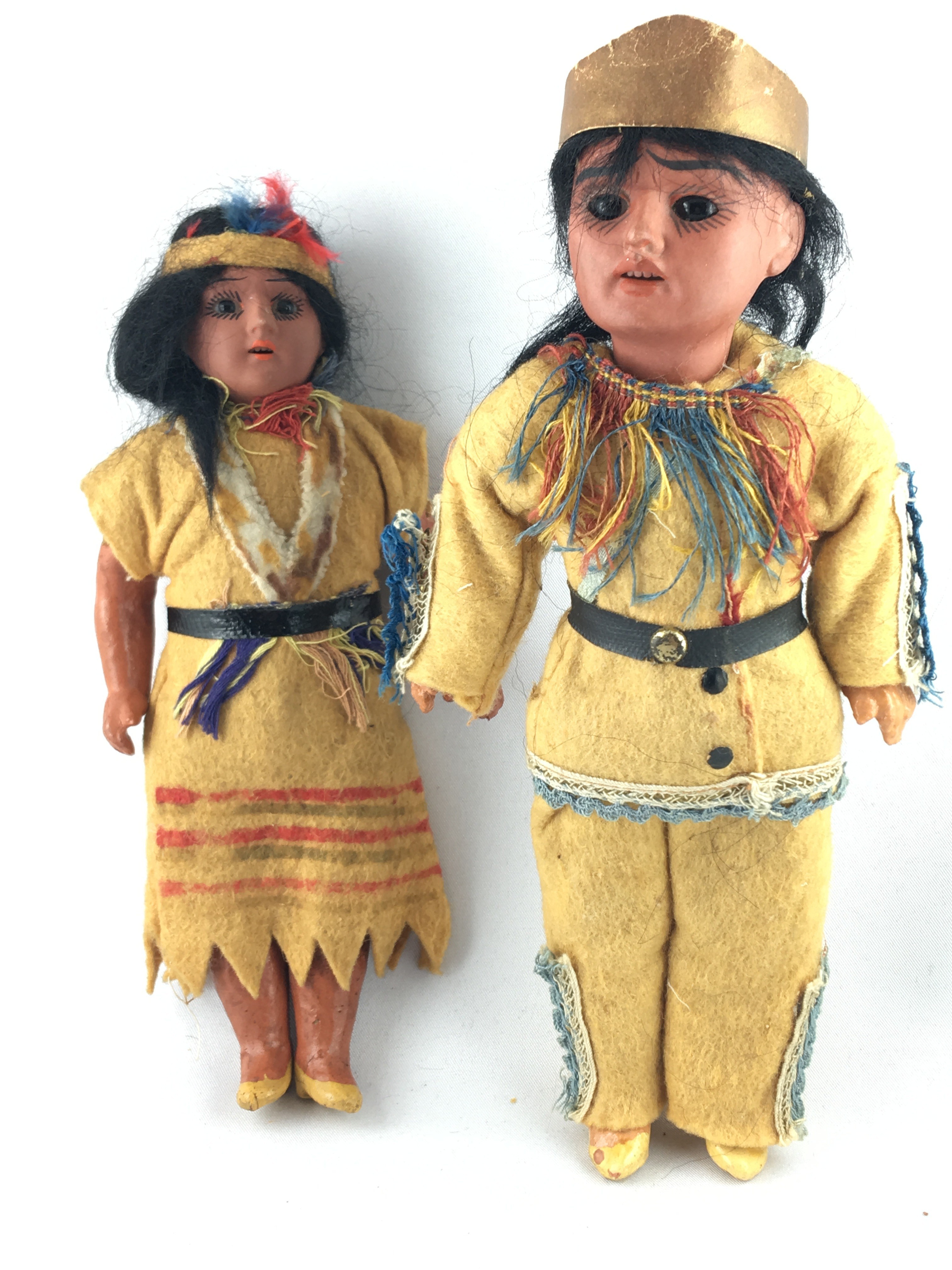 Indianerpaar (Historisches Spielzeug Berlin CC BY-NC-SA)