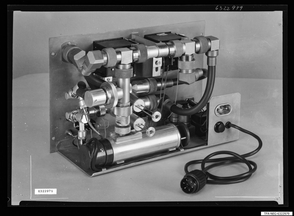 Meßgerät für Varaktordiode, Bild 2; Foto 1963 (www.industriesalon.de CC BY-SA)