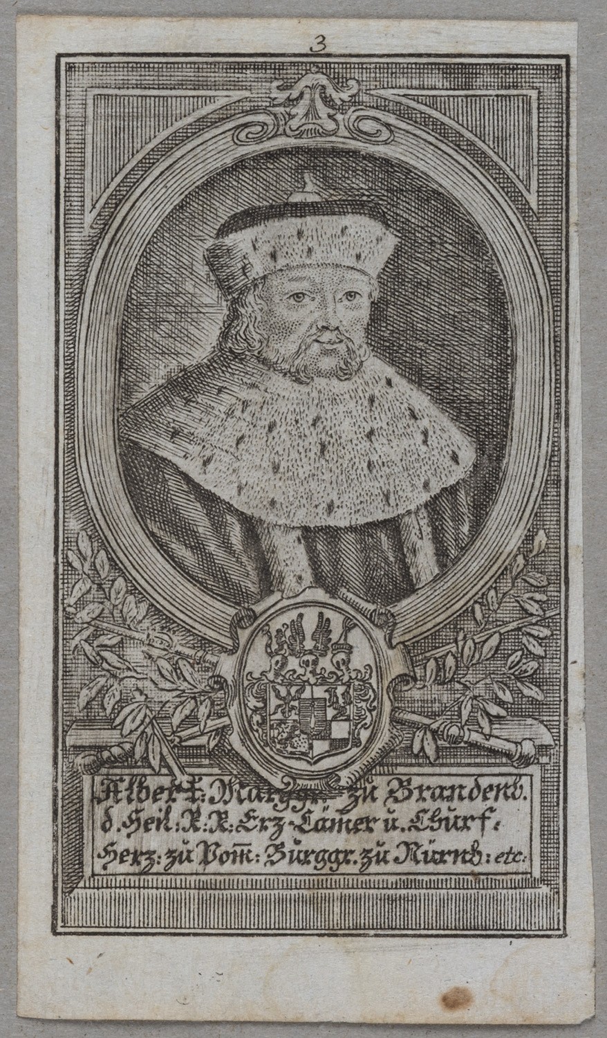 Albrecht "Achilles", Kurfürst von Brandenburg (1414-1486, reg. 1440-1486) (Landesgeschichtliche Vereinigung für die Mark Brandenburg e.V., Archiv CC BY)