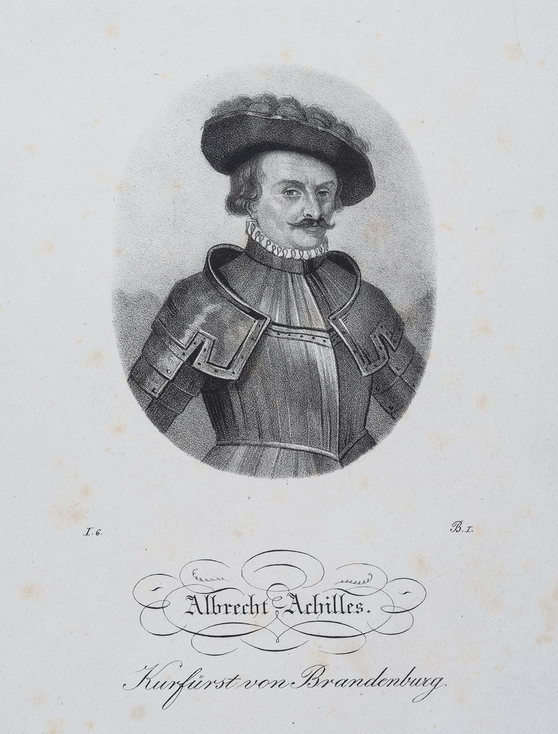 Albrecht "Achilles", Kurfürst von Brandenburg (1414-1486, reg. 1440-1486) (Landesgeschichtliche Vereinigung für die Mark Brandenburg e.V., Archiv CC BY)
