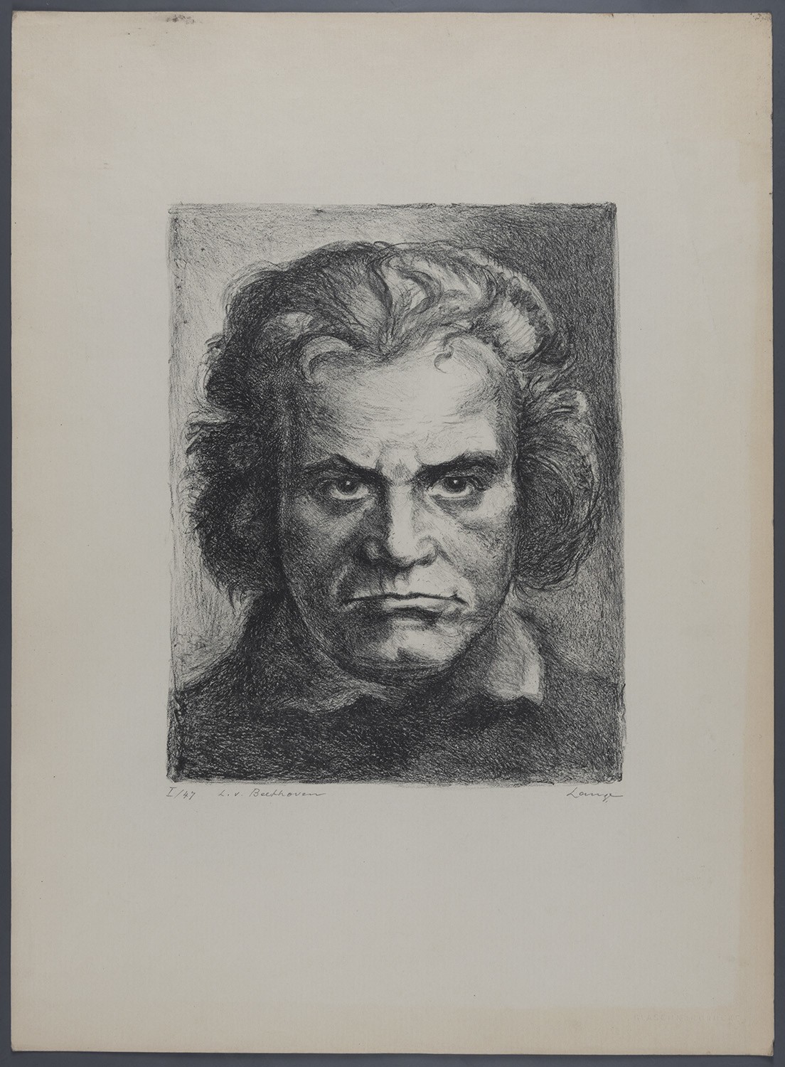 Beethoven, Ludwig van (1770-1827), Komponist (Landesgeschichtliche Vereinigung für die Mark Brandenburg e.V., Archiv CC BY)