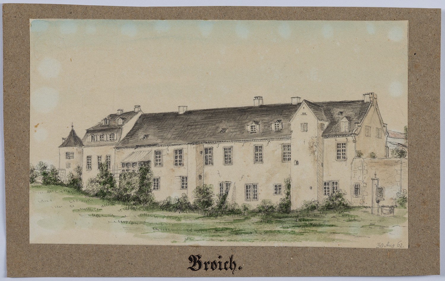 Broich (Stadt Mülheim an der Ruhr, Nordrhein-Westfalen): Schloss (Landesgeschichtliche Vereinigung für die Mark Brandenburg e.V., Archiv CC BY)