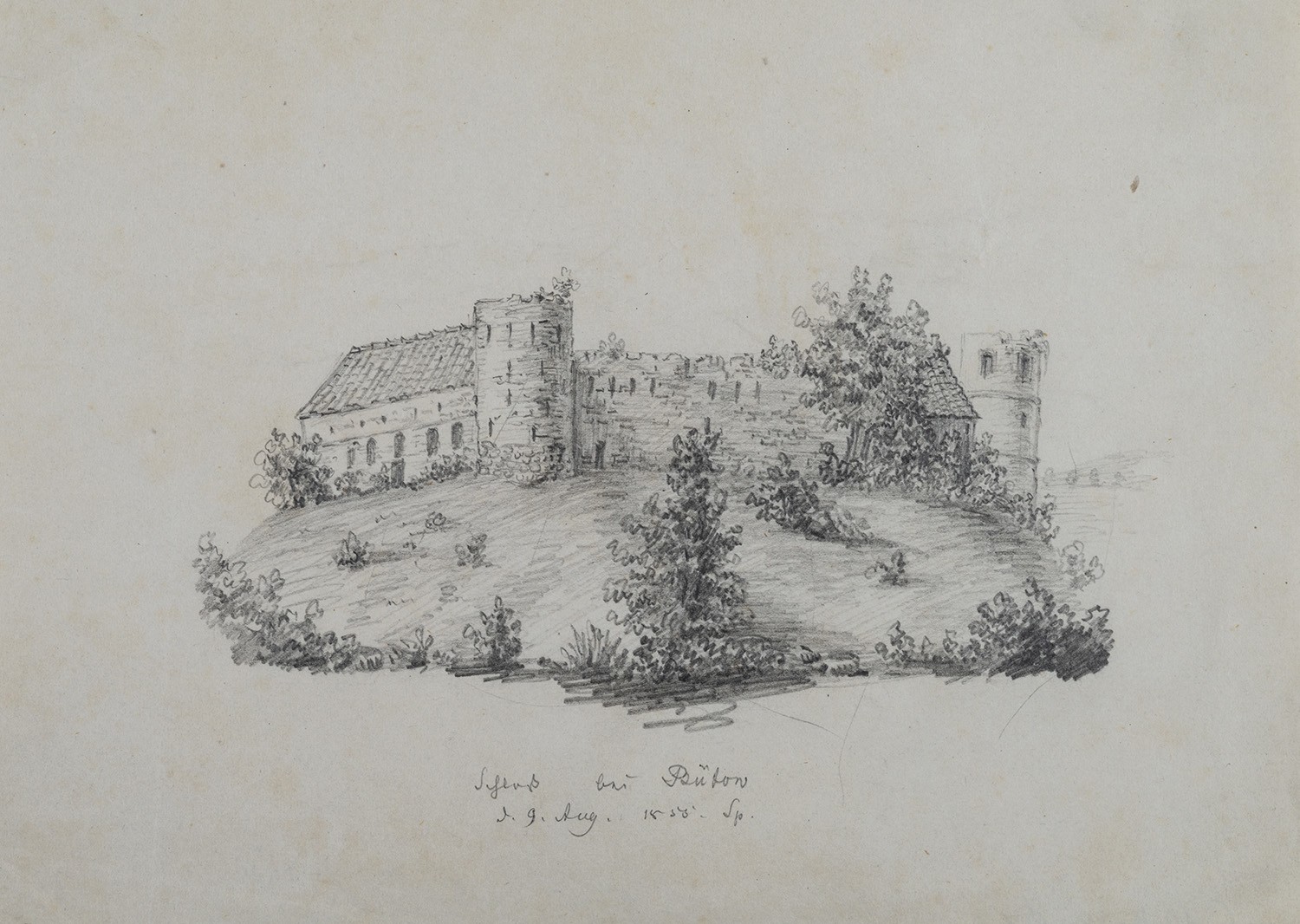 Bütow (Pommern): Burg des Deutschen Ordens (Landesgeschichtliche Vereinigung für die Mark Brandenburg e.V., Archiv CC BY)