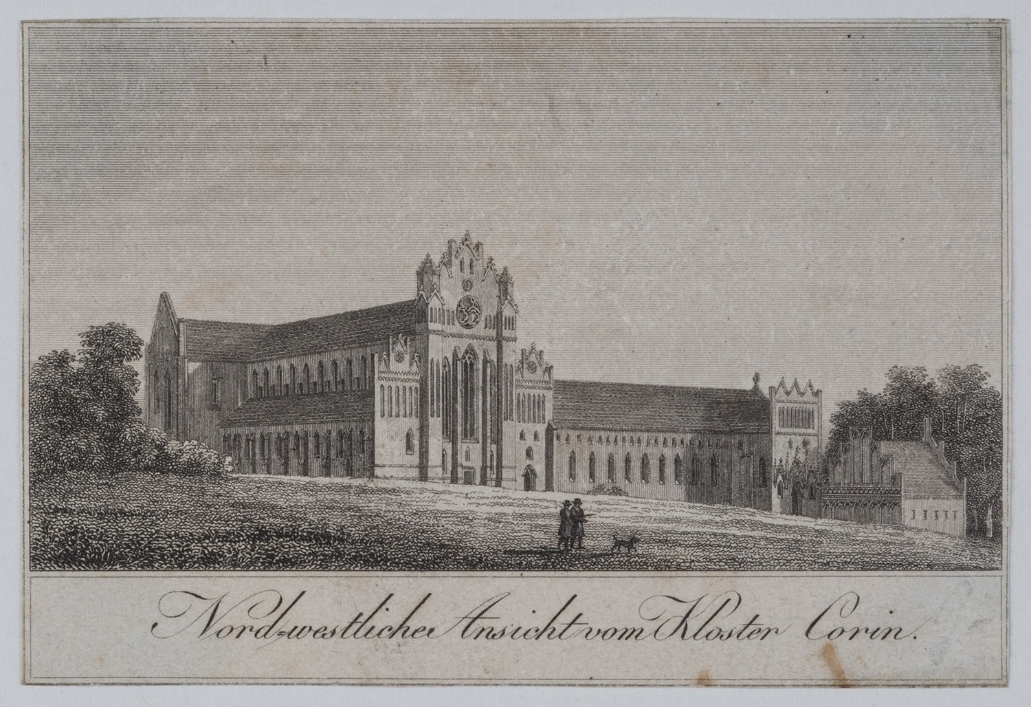 Chorin (Kr. Angermünde): Kloster (Landesgeschichtliche Vereinigung für die Mark Brandenburg e.V., Archiv CC BY)