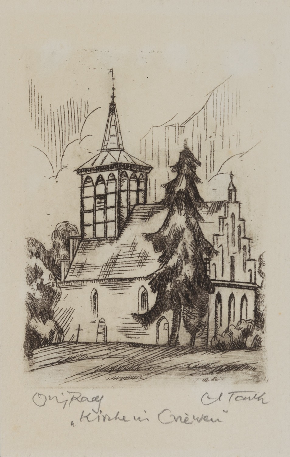 Criewen (Kr. Angermünde): Dorfkirche (Landesgeschichtliche Vereinigung für die Mark Brandenburg e.V., Archiv CC BY)