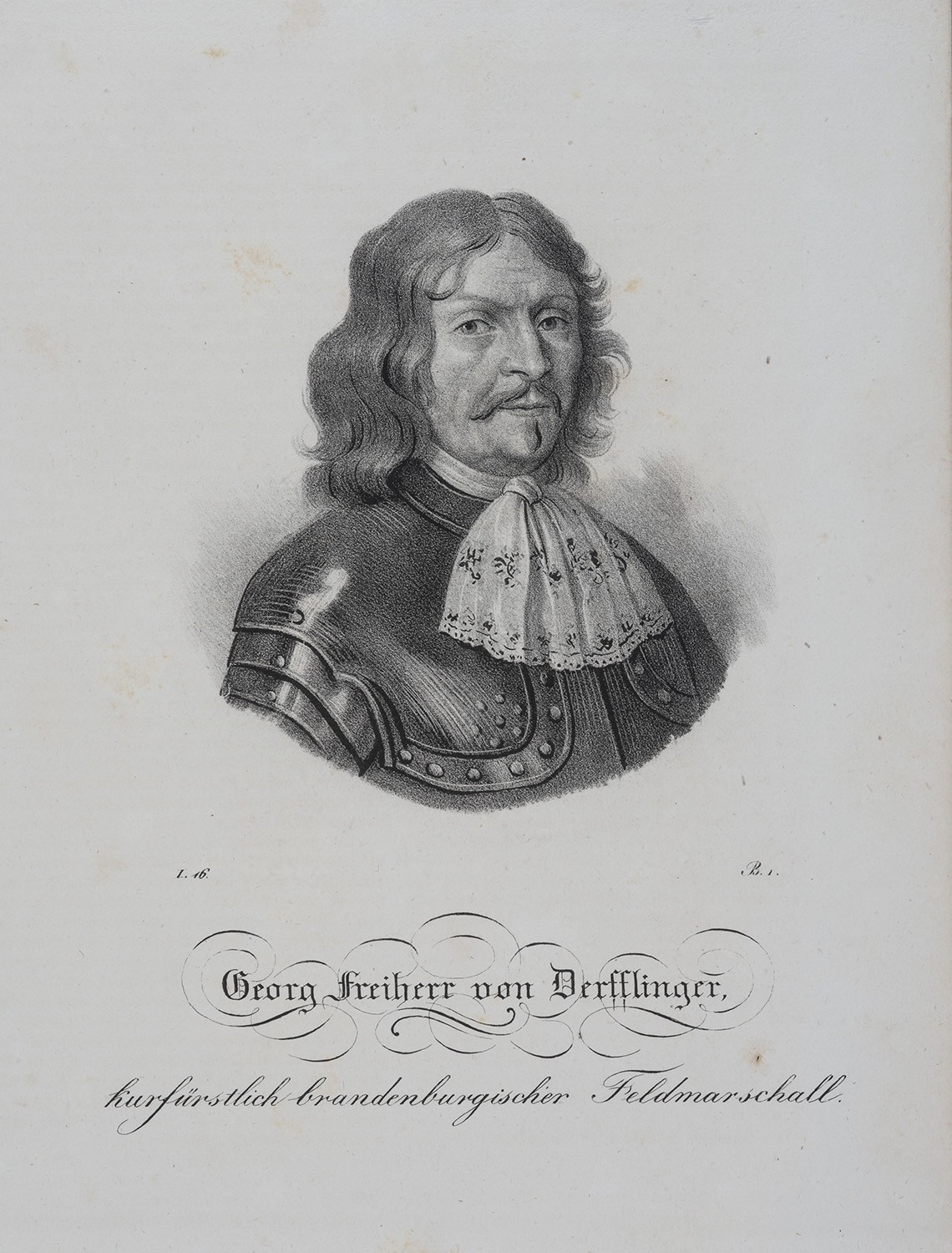 Derfflinger, Georg Frhr. von (1606-1695), Kurfürstlich brand. Generalfeldmarschall (Landesgeschichtliche Vereinigung für die Mark Brandenburg e.V., Archiv CC BY)