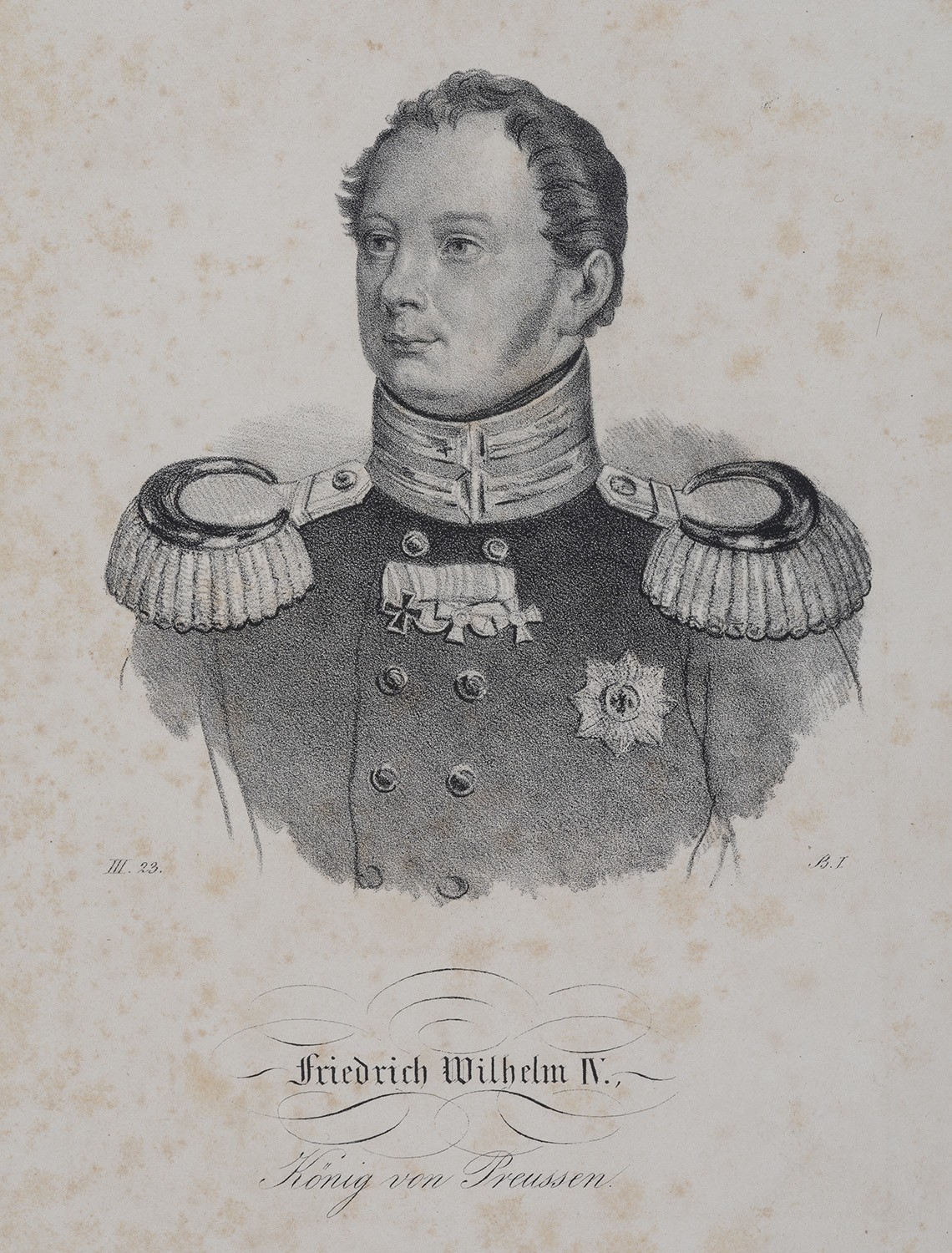 Friedrich Wilhelm IV., König von Preußen (1795-1861, reg. 1840-1858/61) (Landesgeschichtliche Vereinigung für die Mark Brandenburg e.V., Archiv CC BY)