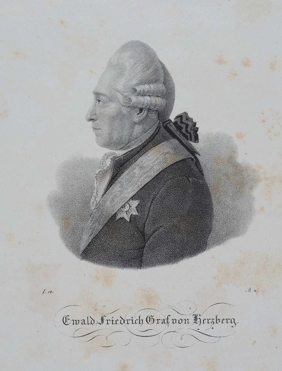 Hertzberg, Ewald Friedrich Graf von (1725-1795), preuß. Minister (Landesgeschichtliche Vereinigung für die Mark Brandenburg e.V., Archiv CC BY)