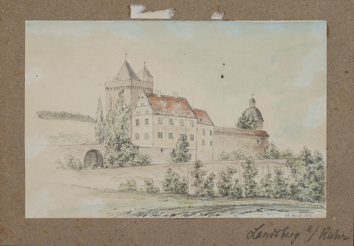 Landsberg/Ruhr (Stadt Ratingen, Nordrhein-Westfalen): Schloss Landsberg (Landesgeschichtliche Vereinigung für die Mark Brandenburg e.V., Archiv CC BY)
