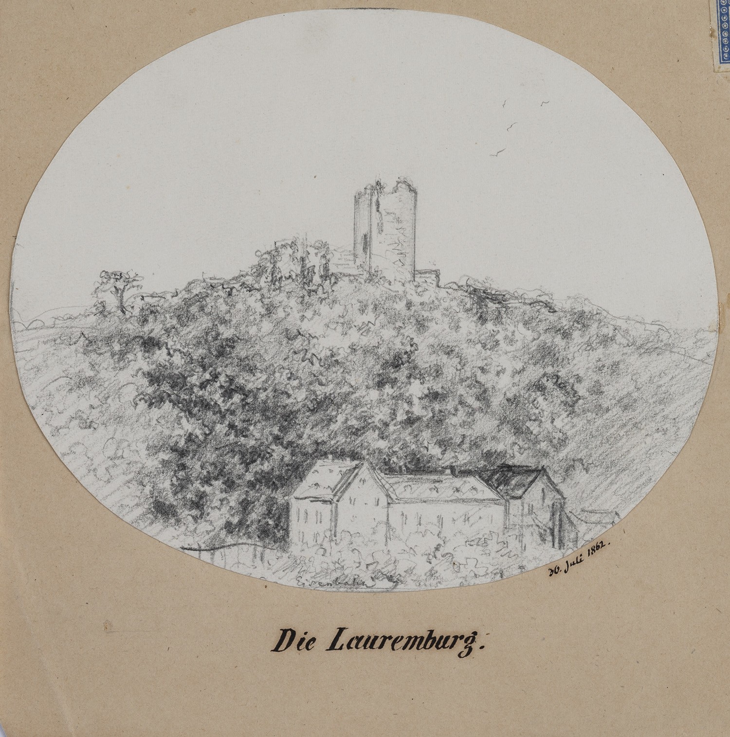 Laurenburg (Rheinland-Pfalz): Burgruine (Landesgeschichtliche Vereinigung für die Mark Brandenburg e.V., Archiv CC BY)
