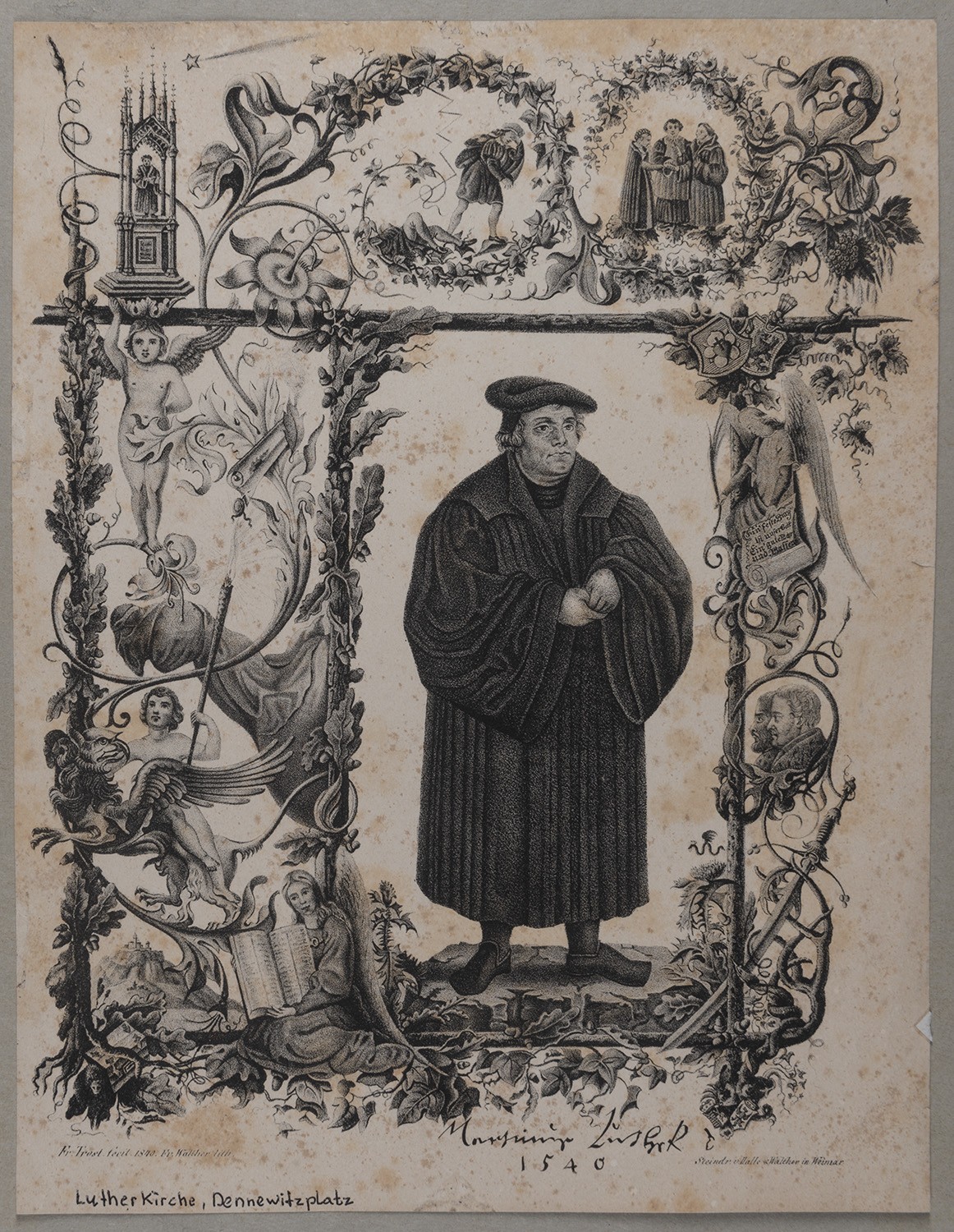 Luther, Martin (1483-1546), Reformator (Landesgeschichtliche Vereinigung für die Mark Brandenburg e.V., Archiv CC BY)
