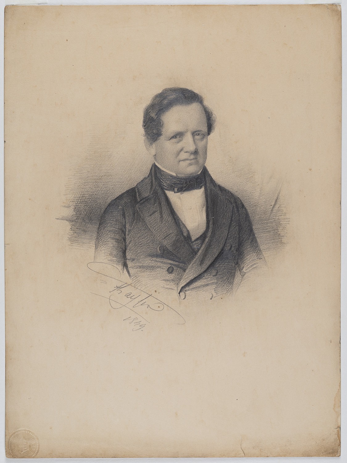 Magnus, Heinrich Gustav (1802-1870), Prof. für Physik an der Univ. Berlin (Landesgeschichtliche Vereinigung für die Mark Brandenburg e.V., Archiv CC BY)