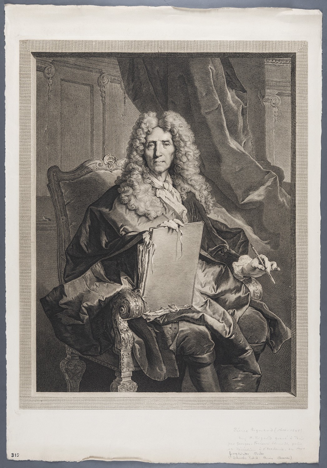 Mignard, Pierre (1610-1695), französ. Porträtmaler (Landesgeschichtliche Vereinigung für die Mark Brandenburg e.V., Archiv CC BY)