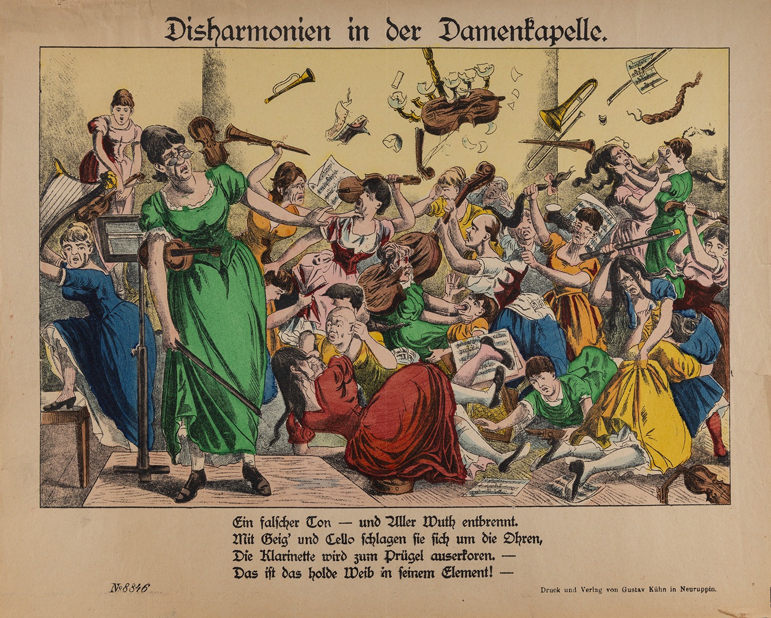 Neuruppiner Bilderbogen (Nr. 8846) (Landesgeschichtliche Vereinigung für die Mark Brandenburg e.V., Archiv CC BY)