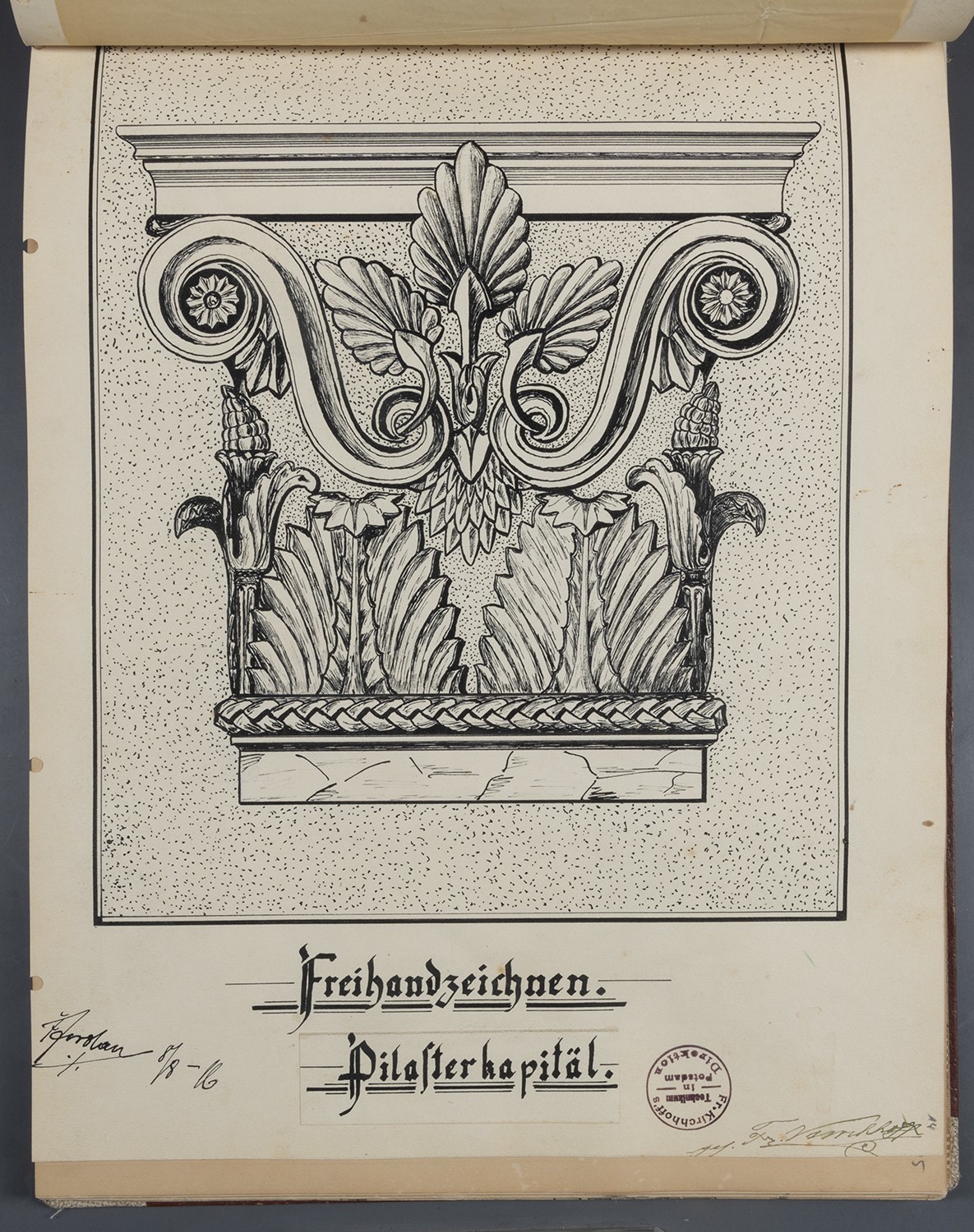 Pilasterkapitell (Landesgeschichtliche Vereinigung für die Mark Brandenburg e.V., Archiv CC BY)