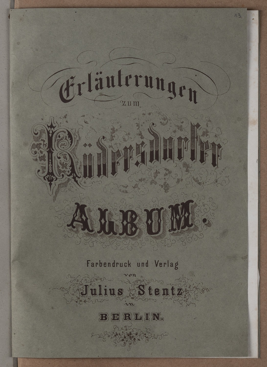 Rüdersdorf (Kr. Niederbarnim): Rüdersdorfer Album (Erläuterungstext) (Landesgeschichtliche Vereinigung für die Mark Brandenburg e.V., Archiv CC BY)