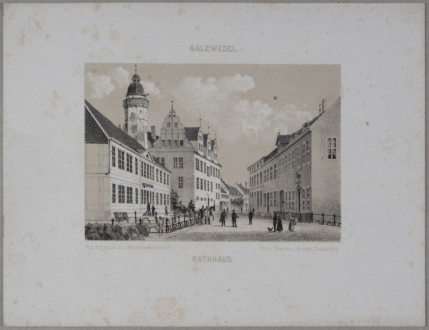 Salzwedel: Rathaus (Landesgeschichtliche Vereinigung für die Mark Brandenburg e.V., Archiv CC BY)