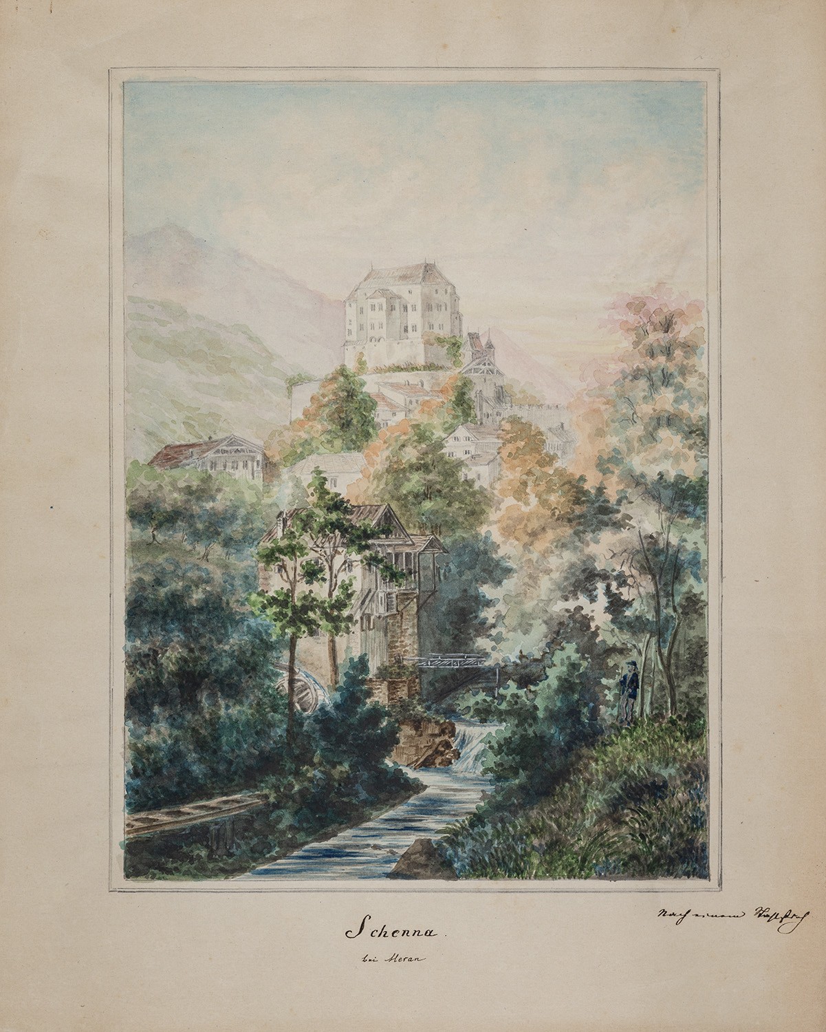 Schenna bei Meran (Südtirol) (ital. Scena): Schloss (Landesgeschichtliche Vereinigung für die Mark Brandenburg e.V., Archiv CC BY)