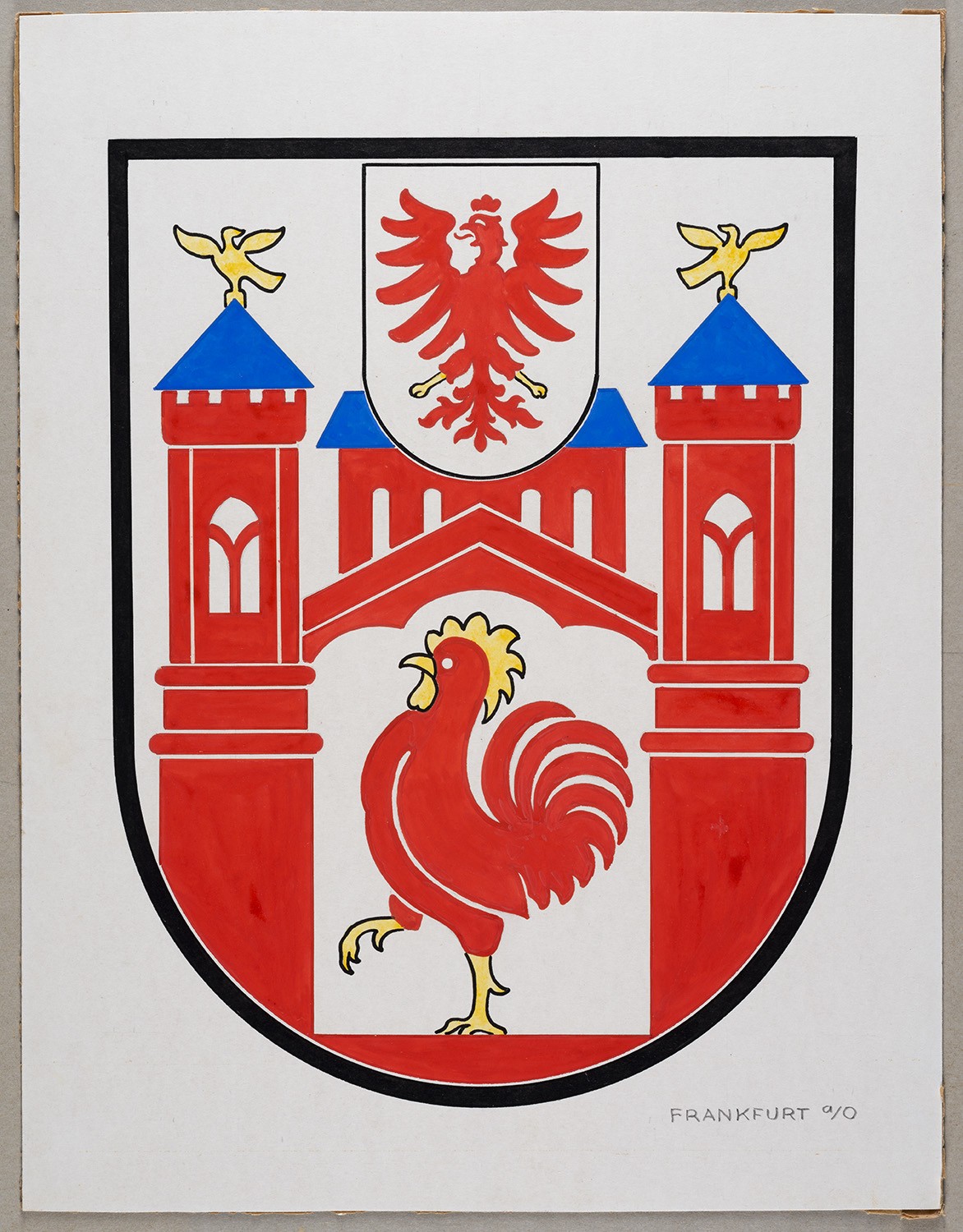 Wappen der Stadt Frankfurt (Oder) (Landesgeschichtliche Vereinigung für die Mark Brandenburg e.V., Archiv CC BY)