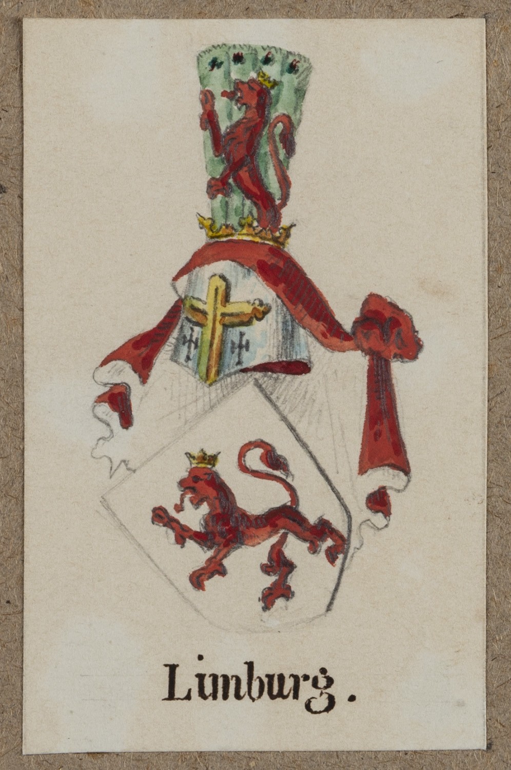 Wappen des Herzogtums Limburg [?] (Landesgeschichtliche Vereinigung für die Mark Brandenburg e.V., Archiv CC BY)