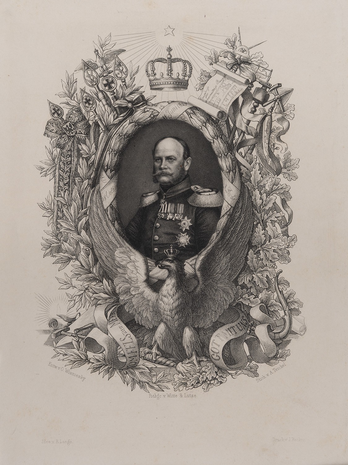 Wilhelm I., Deutscher Kaiser, König von Preußen (1797-1888) (Landesgeschichtliche Vereinigung für die Mark Brandenburg e.V., Archiv CC BY)