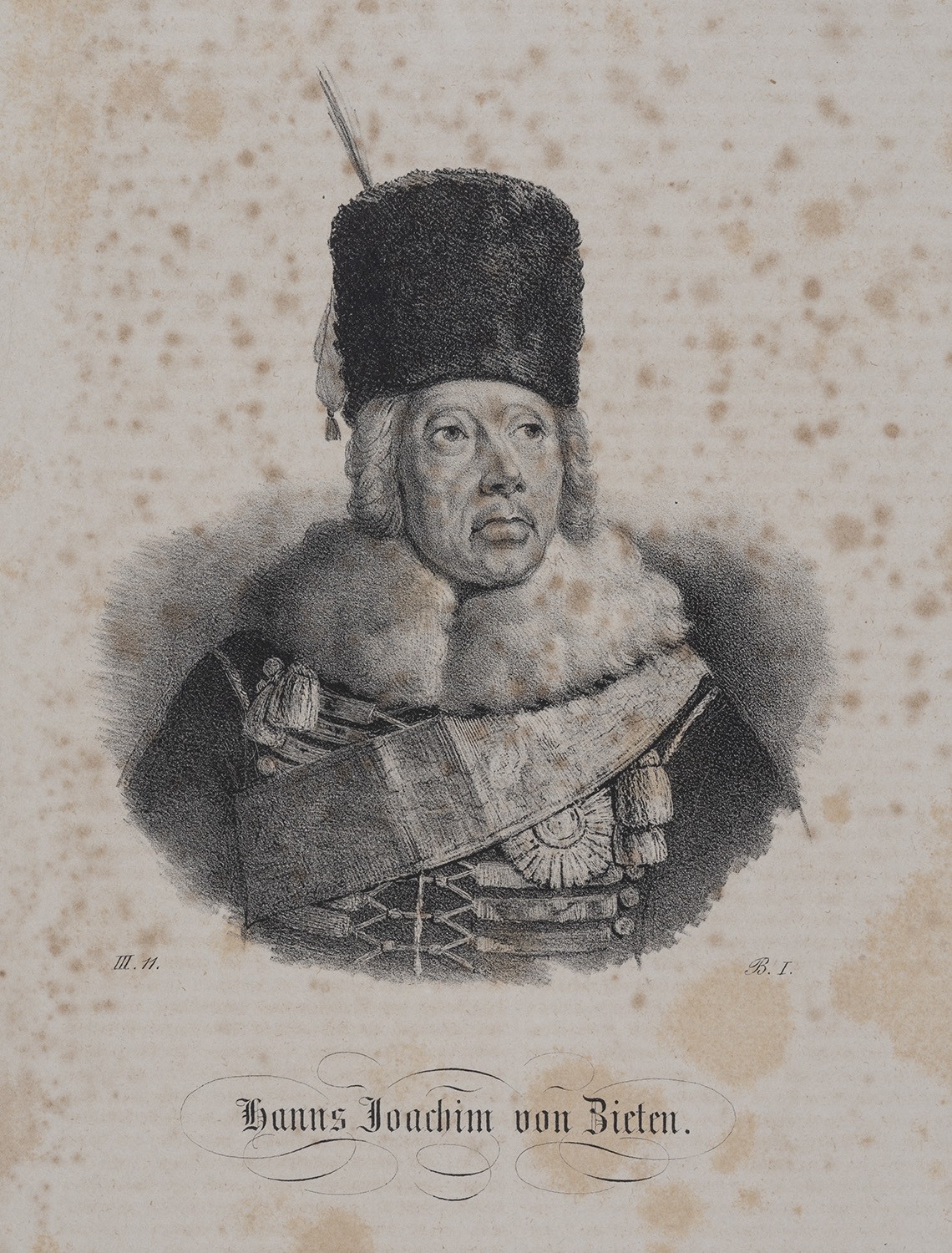 Zieten, Hans Joachim von (1699-1786), preuß. General der Kavallerie (Landesgeschichtliche Vereinigung für die Mark Brandenburg e.V., Archiv CC BY)