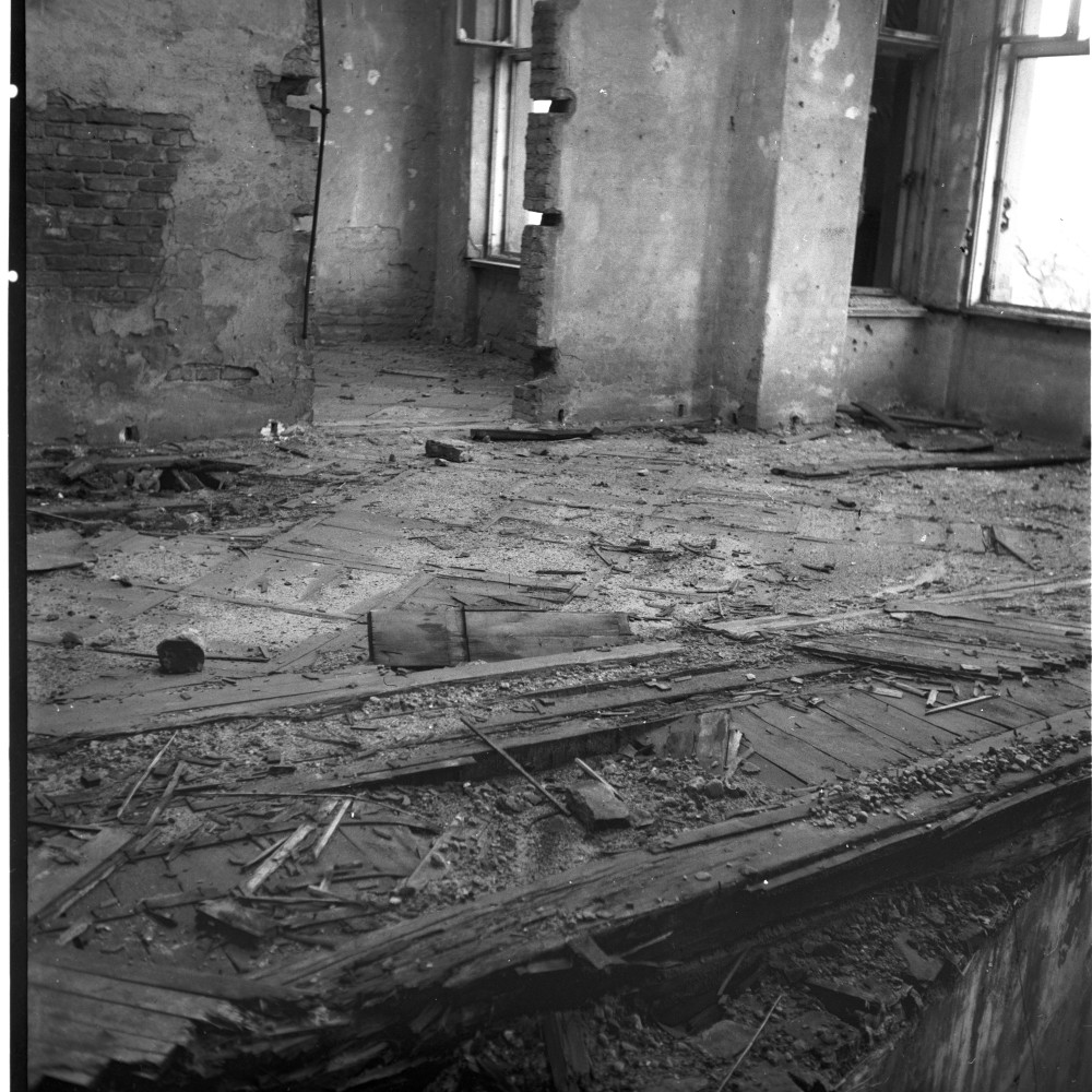 Negativ: Ruine, Kleiststraße 37-38, 1952 (Museen Tempelhof-Schöneberg/Herwarth Staudt CC BY-NC-SA)