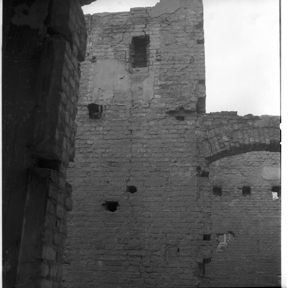 Negativ: Ruine, Kleiststraße 37-38, 1956 (Museen Tempelhof-Schöneberg/Herwarth Staudt CC BY-NC-SA)
