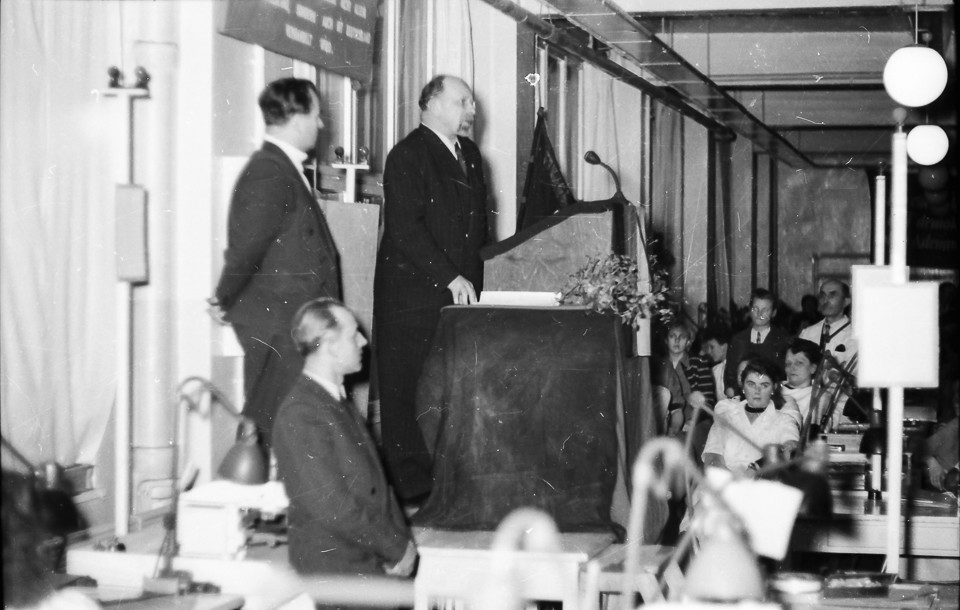 Besuch Ulbrichts, Bild 3; Foto, 1954 (www.industriesalon.de CC BY-SA)