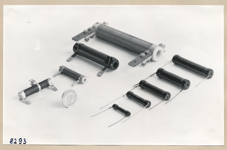 Drahtspulen; Foto, 1953 (www.industriesalon.de CC BY-SA)