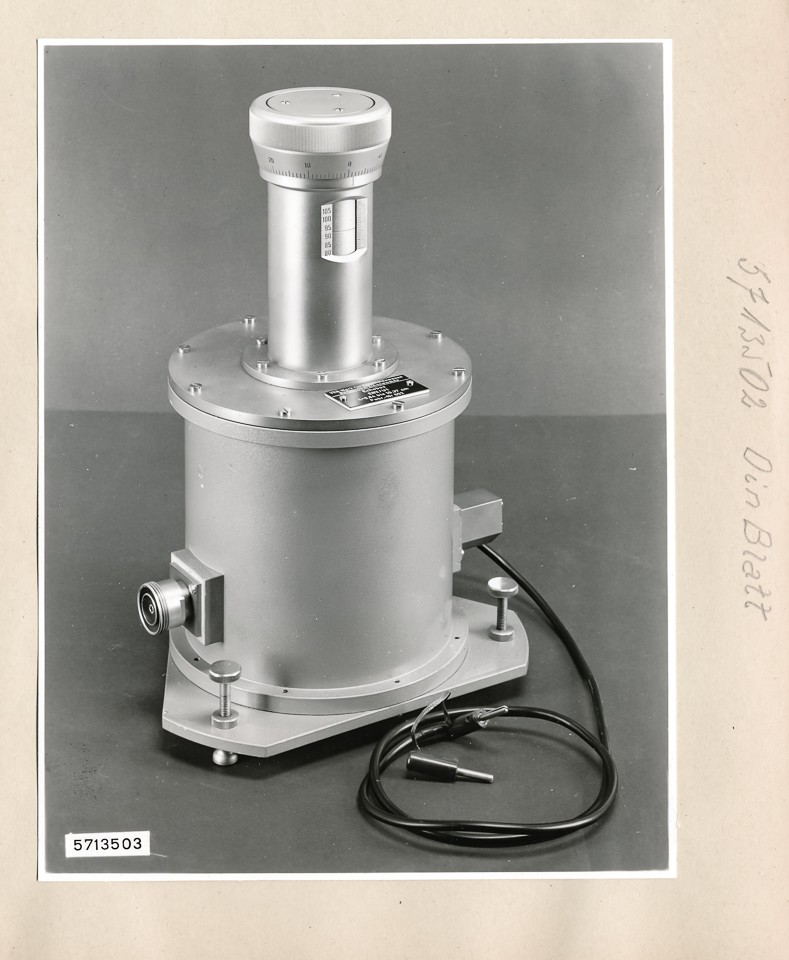 Echobox EBX/U1 ohne Kasten; Foto, 1957 (www.industriesalon.de CC BY-SA)