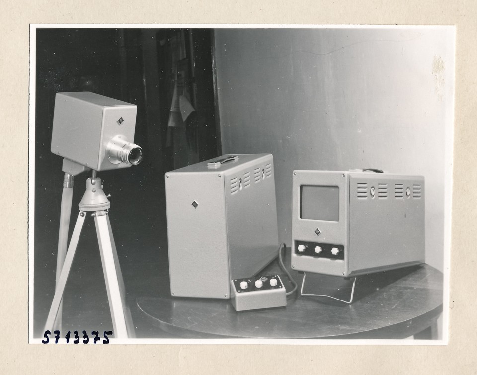 Industriefernseher, Bild 6; Foto, 1956 (www.industriesalon.de CC BY-SA)