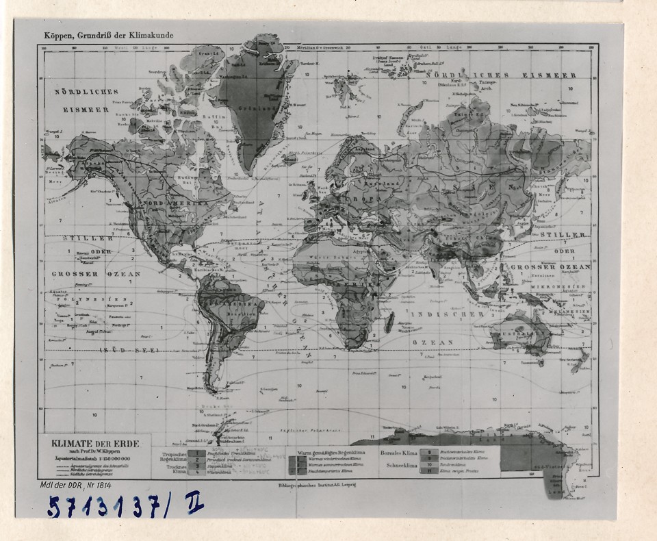 Klimakarte 2; Foto, 1957 (www.industriesalon.de CC BY-SA)