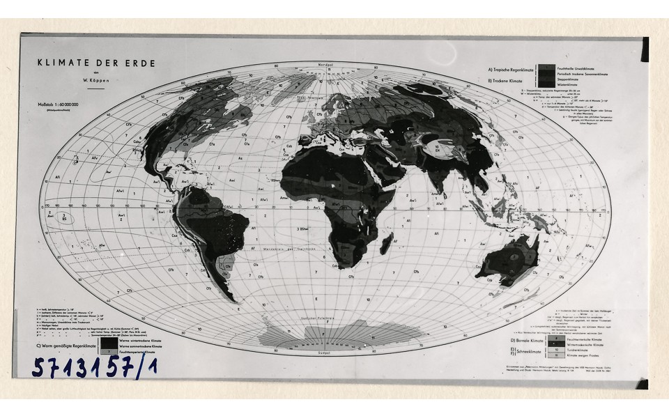 Klimakarte 4; Foto, 1957 (www.industriesalon.de CC BY-SA)