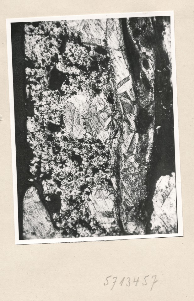 Mikroaufnahme Hochstrom-Kathode, Bild 20; Foto, 1957 (www.industriesalon.de CC BY-SA)
