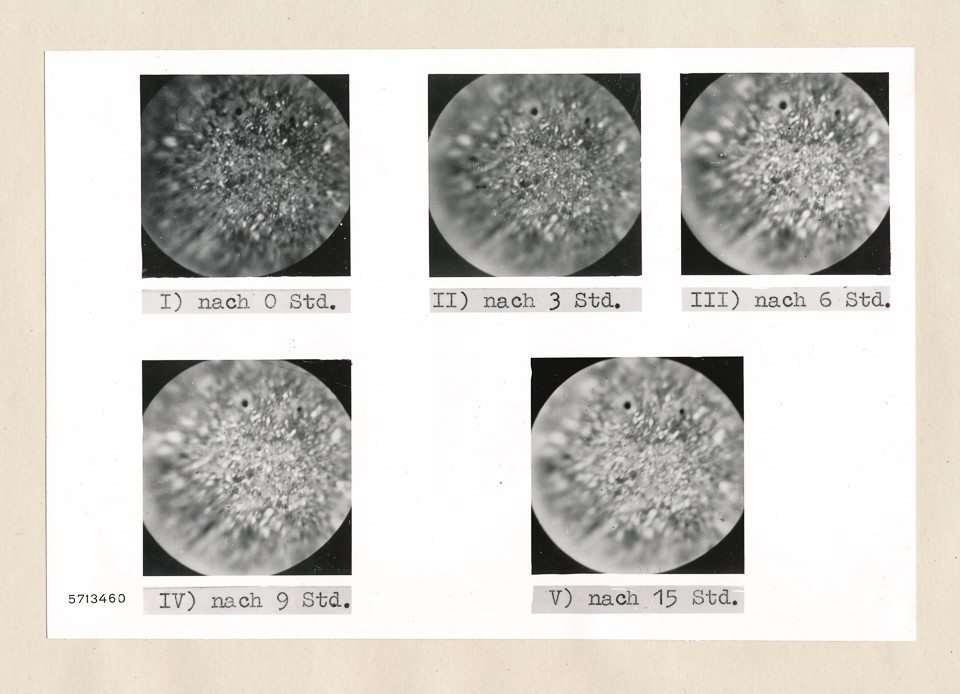 Mikroaufnahme Hochstrom-Kathode, Montage, Bild 2; Foto, 1957 (www.industriesalon.de CC BY-SA)